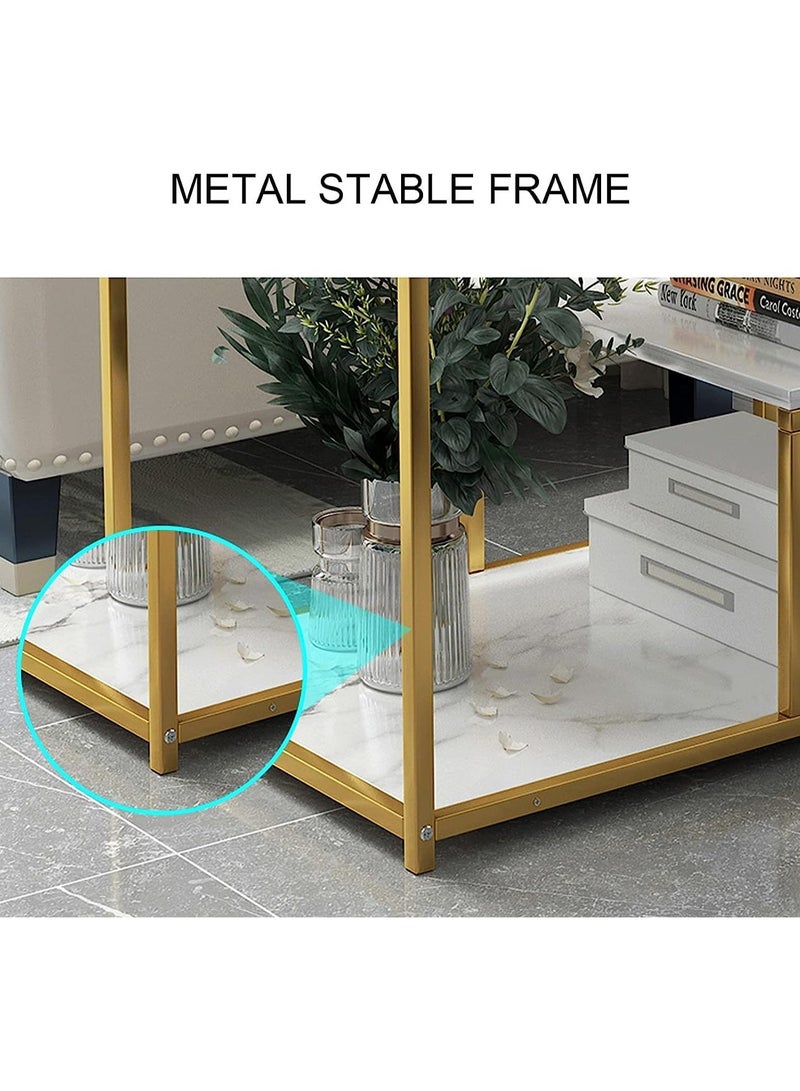 DubaiGallery Modern sofa side table coffee table simple for living room bedroom balcony modern - Image 4