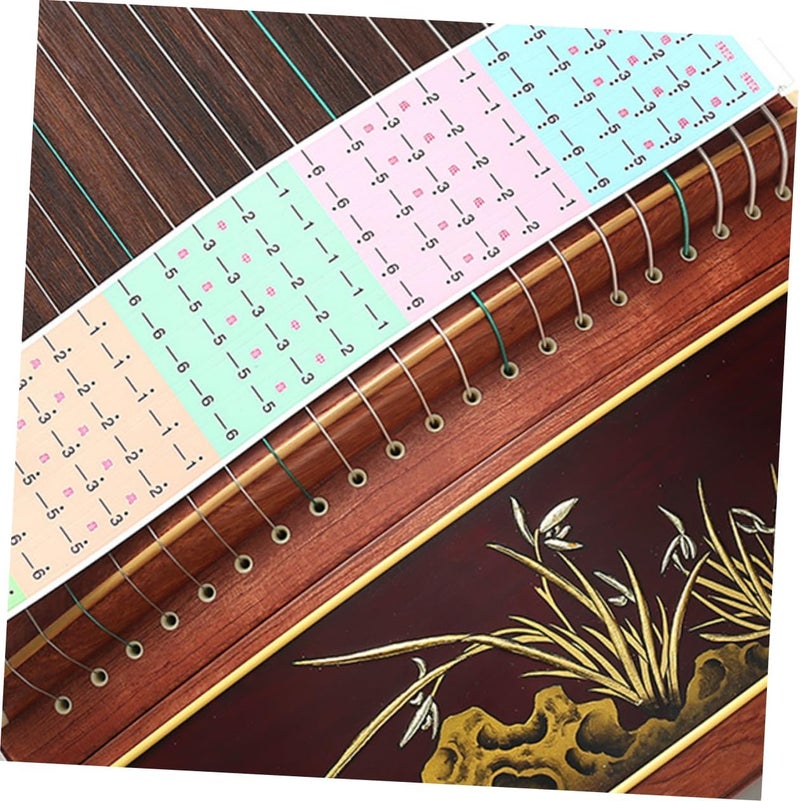 3pcs Guzheng Scale Decals Musical Instruments Sticker Easy to Use for Guzheng Learning Practice - Image 5