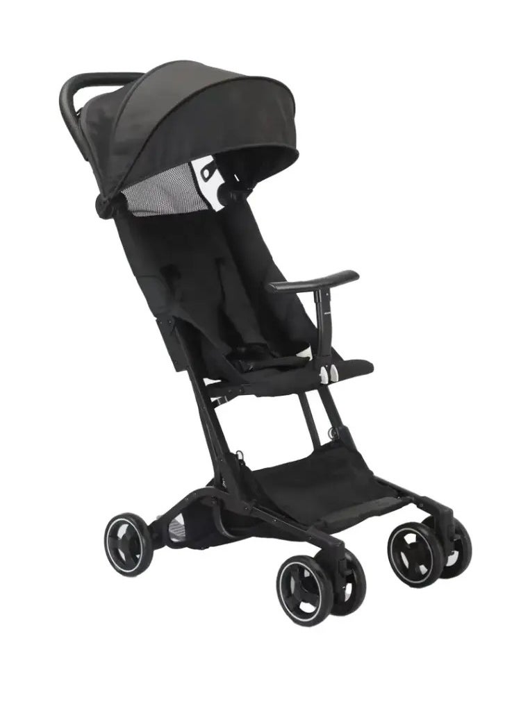 GreenLion GreenLion Lia Baby Stroller (Black)- Collapsible Supports upto 100KG  - Image 1