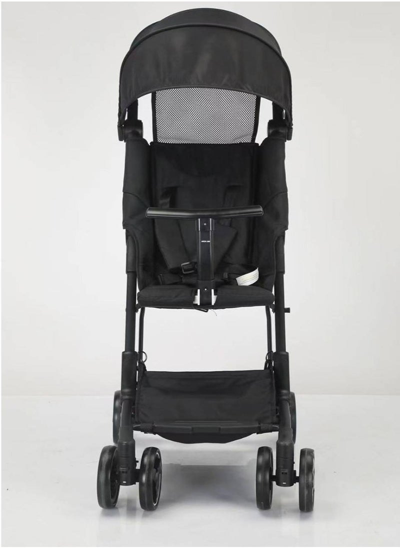 GreenLion GreenLion Lia Baby Stroller (Black)- Collapsible Supports upto 100KG  - Image 2