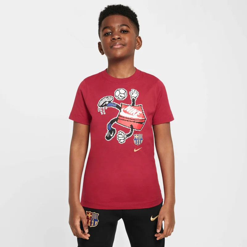 Nike Kids' F.C. Barcelona Football T-Shirt