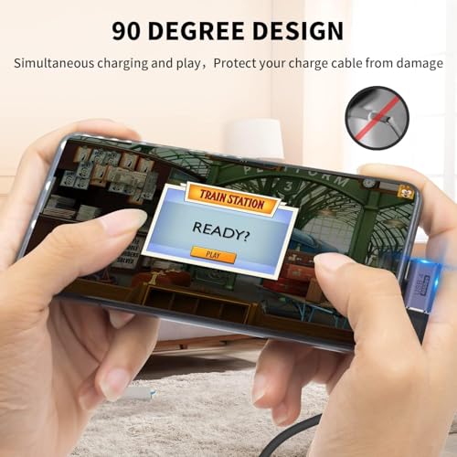 FEDUS Type C Male to Female USB Right Angle Adapter, 90 Degree 100W 40Gbps 8K Video to Extension Extender, Convertor for iPhone, Steam Deck, Laptop, Mobile, Tablet, PC - Image 3