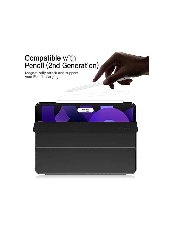 Jetech Magnetic Case for iPad Air 5/4 (2022/2020 5th/4th Generation 10.9-Inch), iPad Pro 11 (2018), Support 2nd Pencil Charging, Magnetic Attachment, Slim Tablet Cover (Black) - Image 5