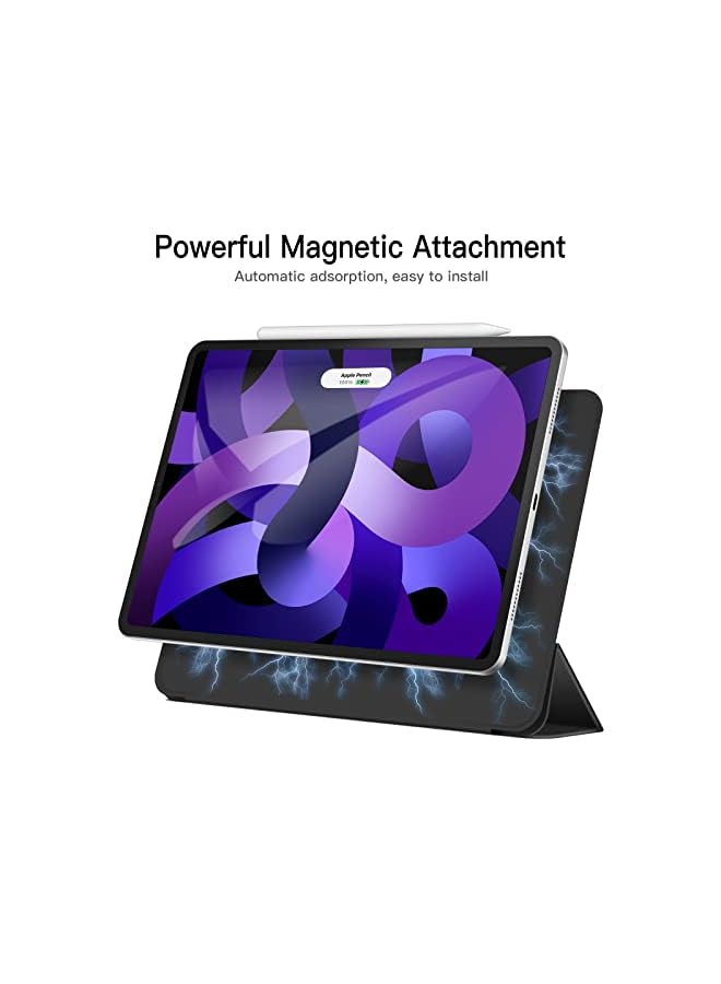 Jetech Magnetic Case for iPad Air 5/4 (2022/2020 5th/4th Generation 10.9-Inch), iPad Pro 11 (2018), Support 2nd Pencil Charging, Magnetic Attachment, Slim Tablet Cover (Black) - Image 2