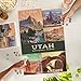 Lantern Press Utahs National Parks Collage Lithograph 1000 Piece Jigsaw Puzzle for Adults Made in USA with Reference Poster - Image 4