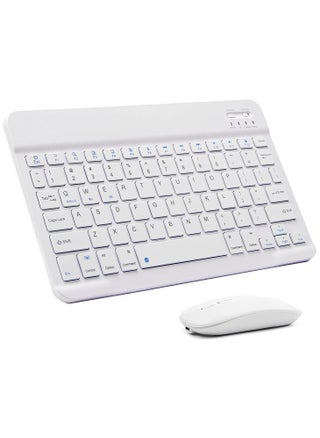 Ultra-Slim Bluetooth Keyboard and Mouse Combo Rechargeable Portable Wireless Keyboard Mouse Set for Apple iPad iPhone iOS 13 and Above Samsung Tablet Phone Smartphone Android Windows - pzsku/Z1E03C8AE296F1ED3C7D7Z/45/_/1694163984/7ebca539-9534-4945-8fbe-5db44d4c1f8e