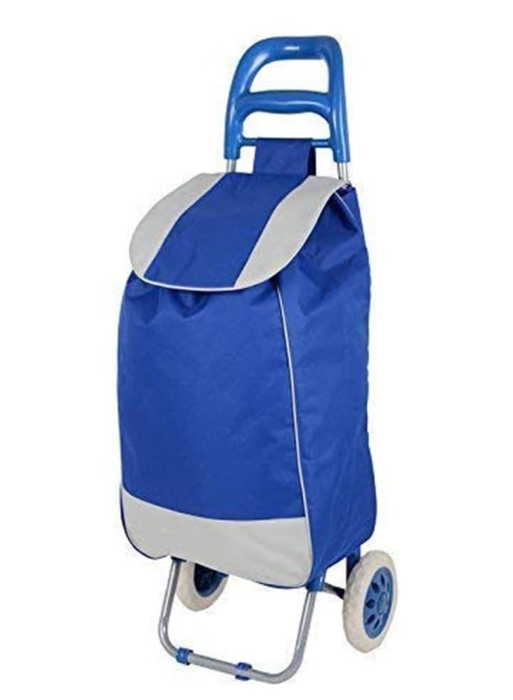 DubaiGallery Vegetable & Fruit Folding Shopping Trolley Bag with Wheels  - Image 1