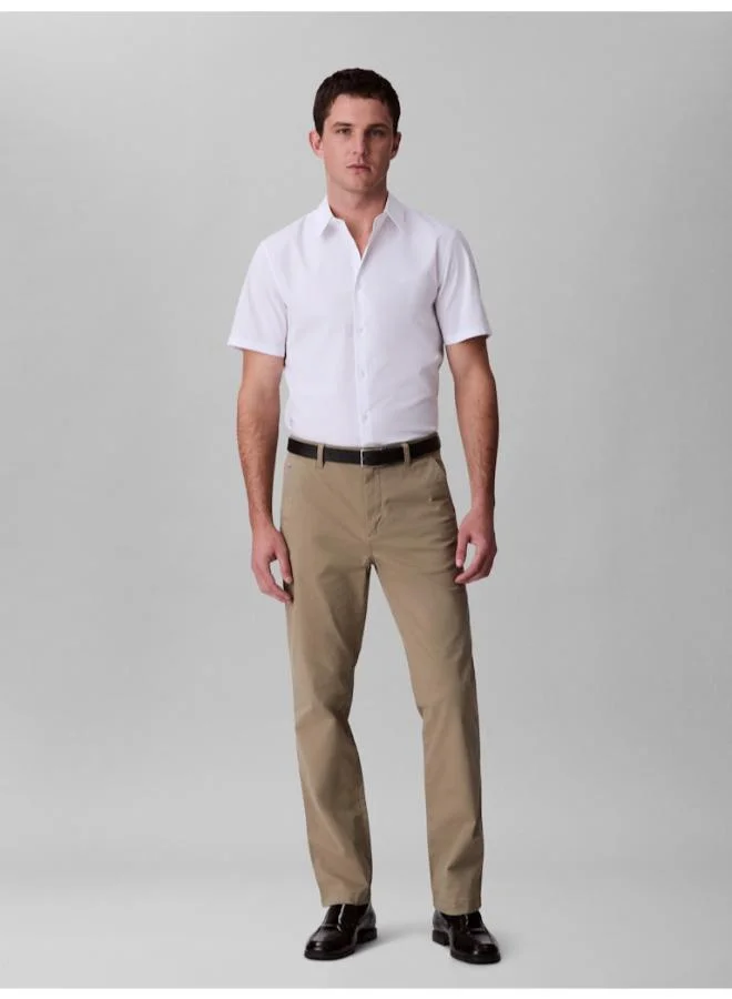 Calvin Klein Jeans Slim Stretch Cotton Chino Trousers