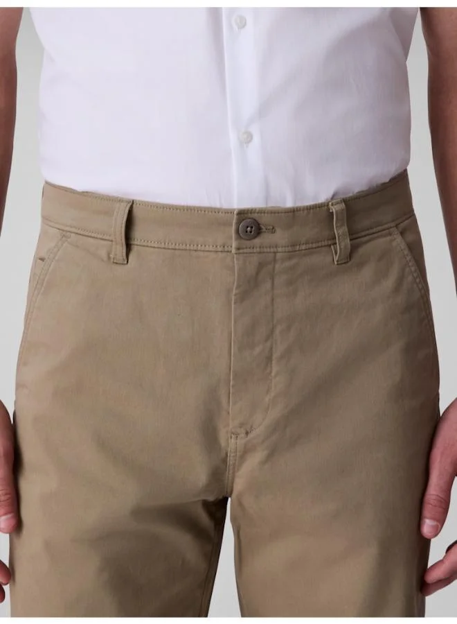 Calvin Klein Jeans Slim Stretch Cotton Chino Trousers