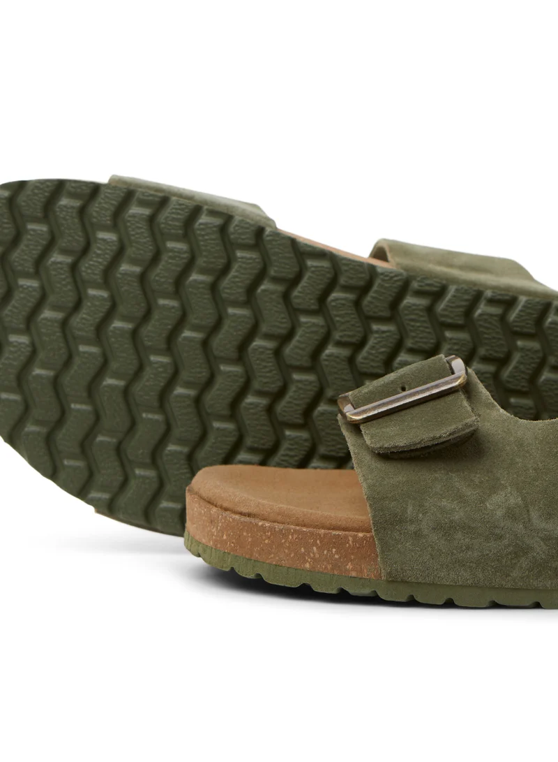 JACK & JONES  Suede Flat Sandals for Men | Best Price UAE