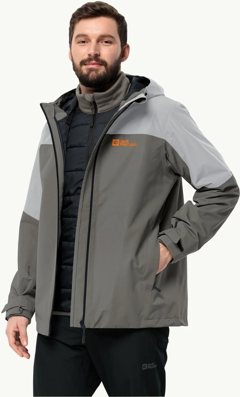 Jack Wolfskin Glaabach 3ın1 Jkt M Men's Outdoor Jacket