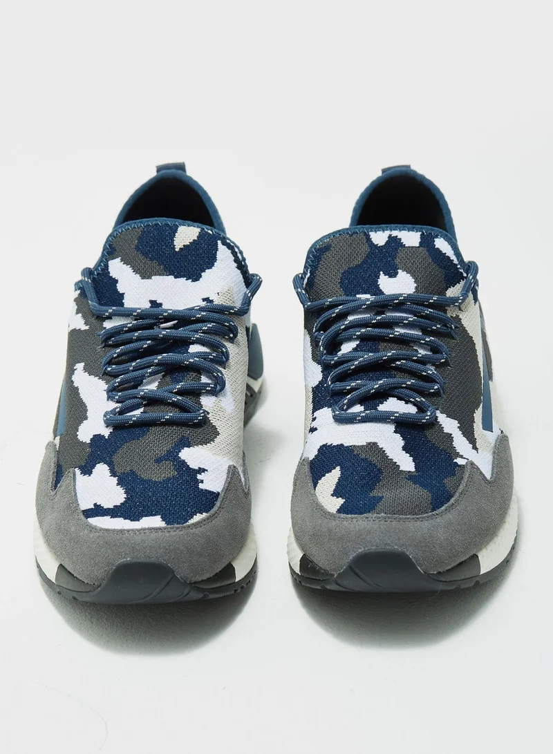 DIESEL Laced Running Shoes