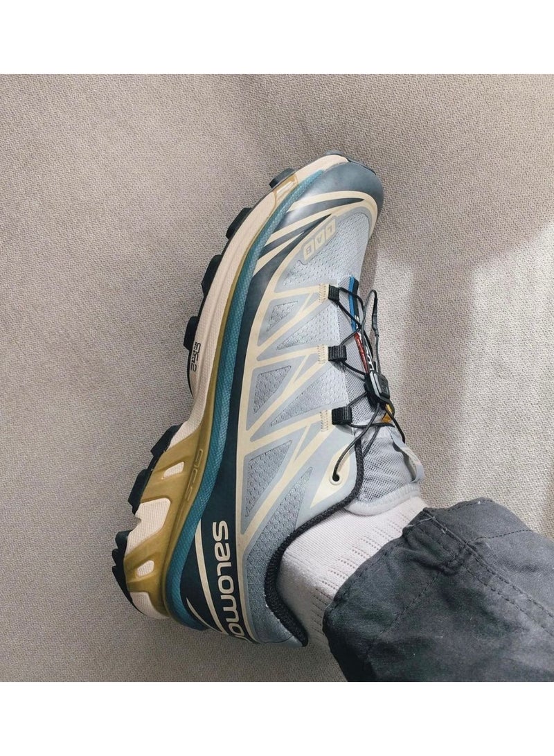 سالومون حذاء رياضي رجالي Salomon XT-6 - لون رملي فاتح - Image 4