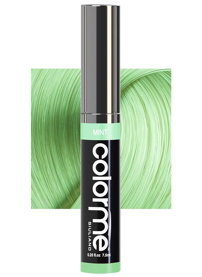 Colorme Root Touch Up Temporary Hair Mascara to color and Blend Semi Permanent Dye regrowth Washes Out MINT