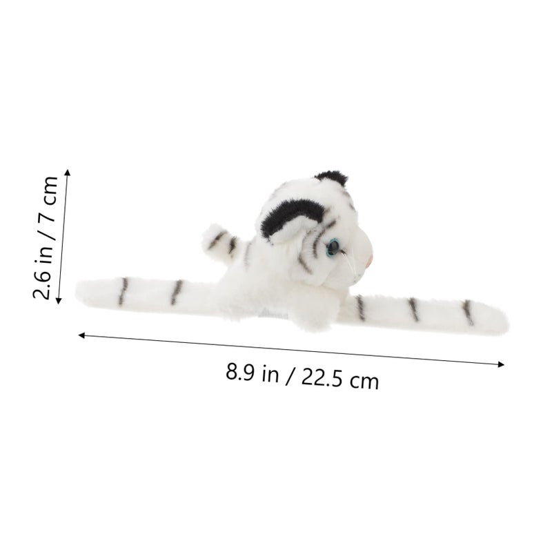 Realistic Tiger Slap Bracelet For Kids Birthday Party School Craft Jungle Theme Events - Image 3