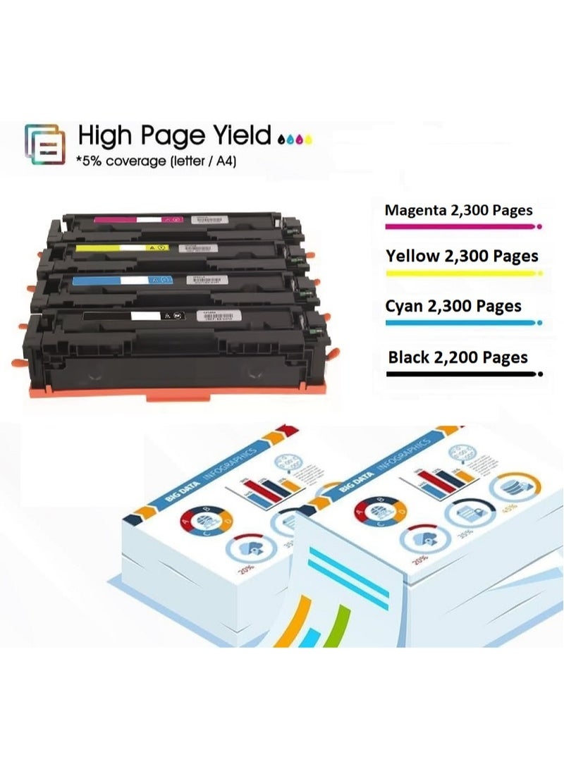 CRG 046 Set Toner Cartridge Replacement For Canon i-Sensys MF735CX, MF734Cdw, MF732Cdw, LBP653Cdw, LBP654Cx (Black, Cyan, Yellow, Magenta) - Image 5