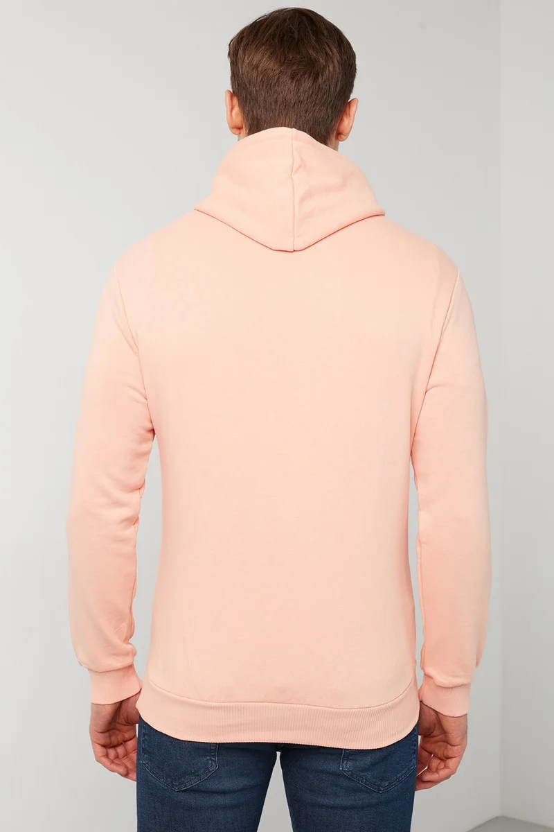 بوراتي Cotton Kangaroo Pocket Hooded Sweat Men's Sweatshirt 541HOODIE