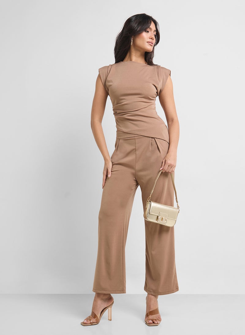 ELLA Asymmetric Top & Pant Set  - Image 5