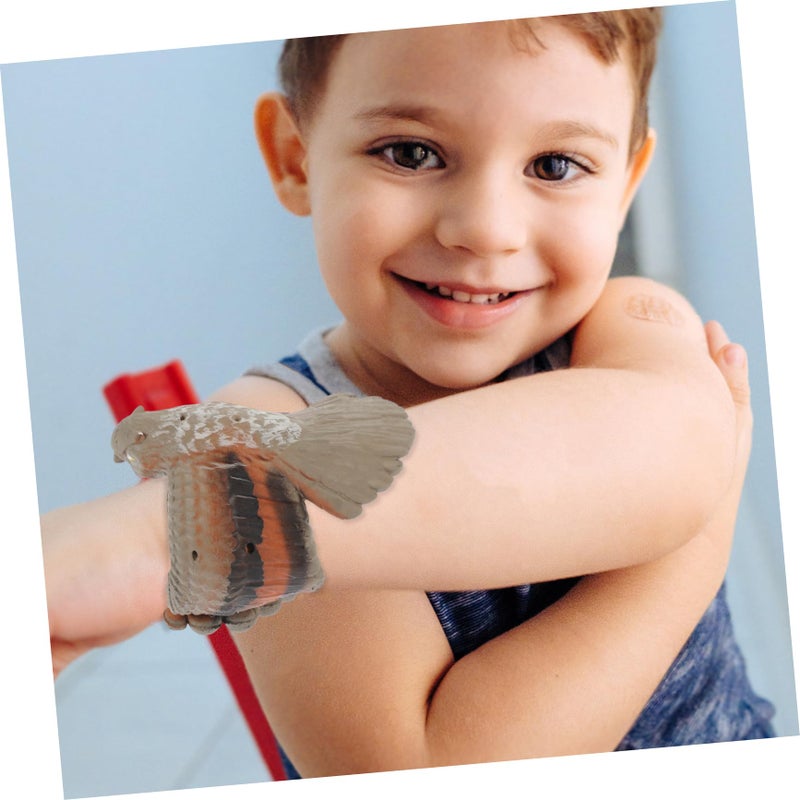 Cartoon Owl Snap Bracelet Soft Slap Wristband For Kids Party Boys Girls - Image 4