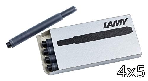LAMY Black T10 Fountain Pen Ink Cartridges 4 Packs (LAM-T10-BLK4PAC) - Image 2