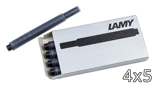 LAMY Black T10 Fountain Pen Ink Cartridges 4 Packs (LAM-T10-BLK4PAC) - Image 3