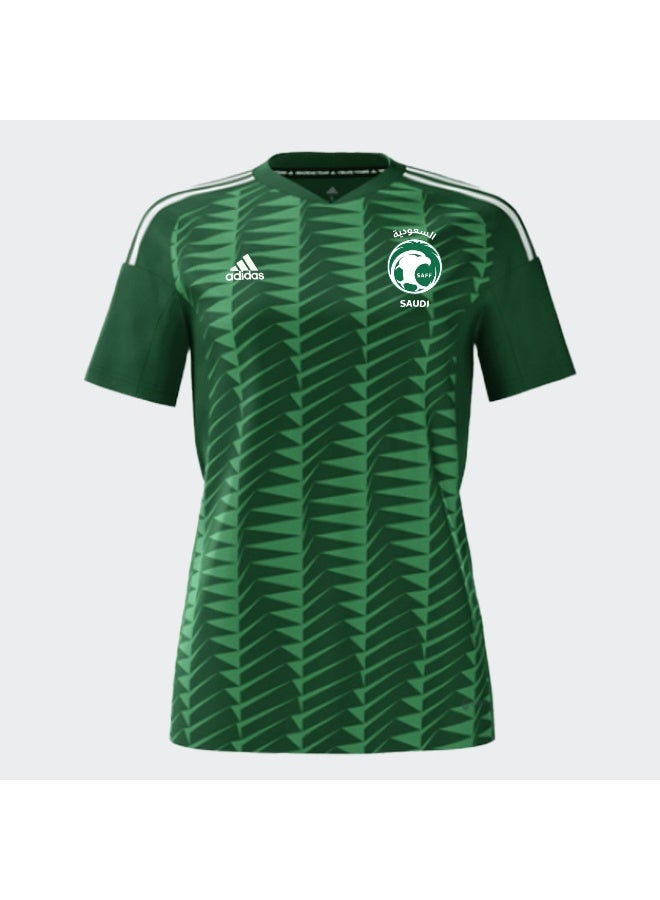 Adidas Saff H Jsy W Green Football Jerseys For Women Xs - Image 2