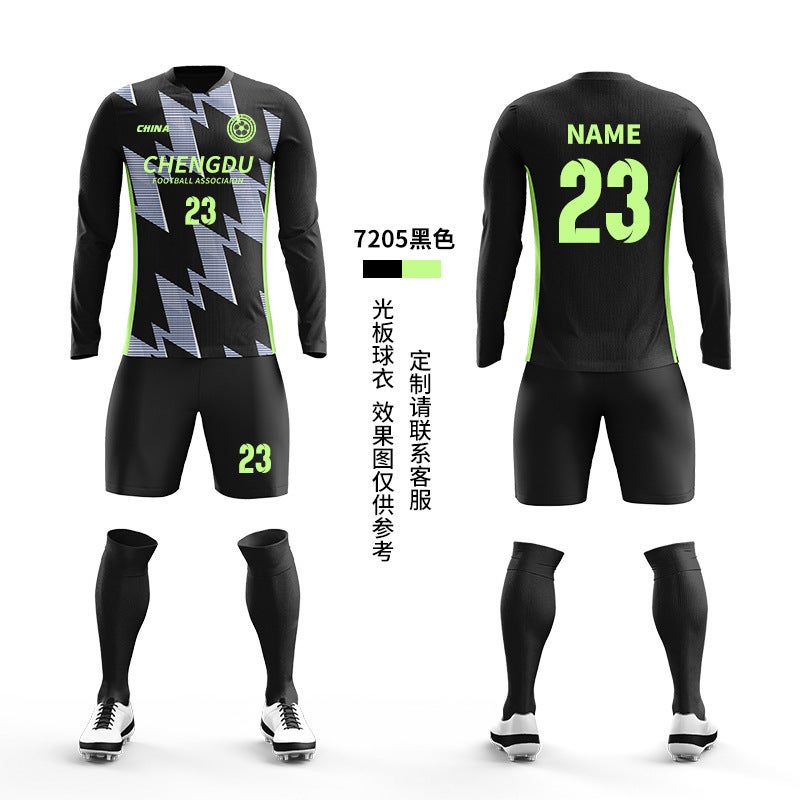 Children's Clothing Men's and Women's Long-sleeved Short-sleeved Volleyball Clothing Primary and Middle School Students Football Clothing Competition Sports Volleyball Training Team Clothing - Image 1