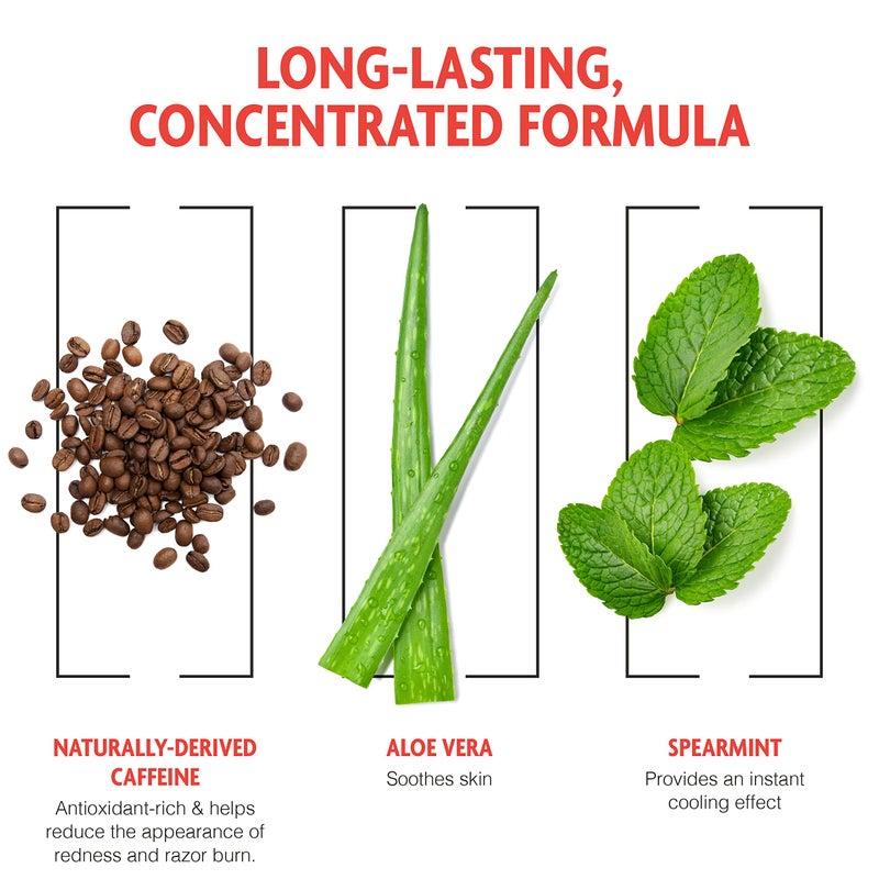 Pacific Shaving Company Caffeinated Shaving Cream - Shea Butter + Spearmint Antioxidant Shaving Cream with Caffeine - Clean Formula for Hydrating, Redness Reducing + Irritation-Free Shave (3.4 Oz) - Image 3