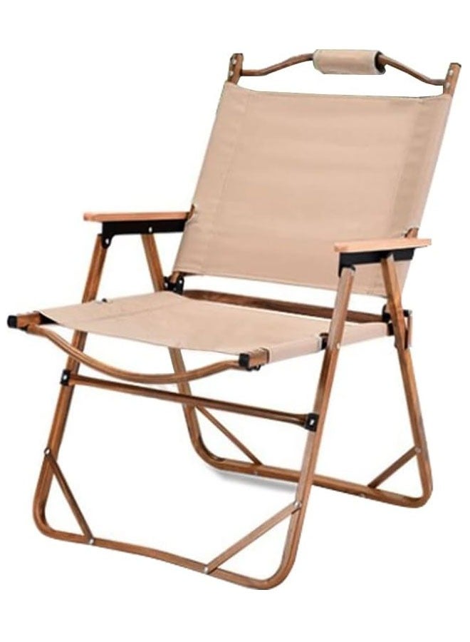 Max Strength Portable Outdoor Folding Chair Camping Leisure Chair Small Stool Lightweight - Image 1