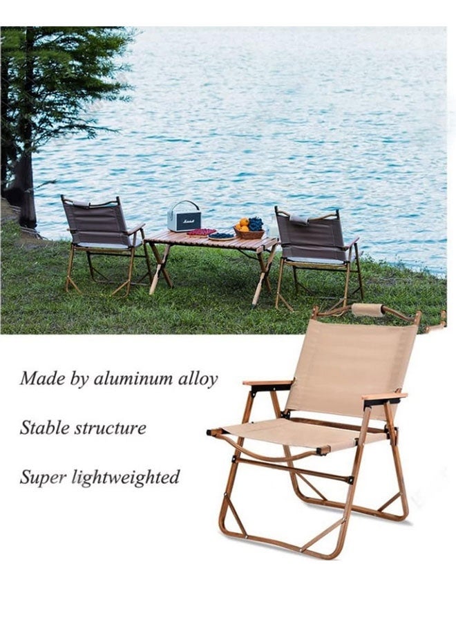 Max Strength Portable Outdoor Folding Chair Camping Leisure Chair Small Stool Lightweight - Image 4