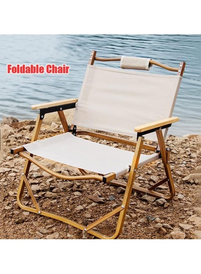 Max Strength Portable Outdoor Folding Chair Camping Leisure Chair Small Stool Lightweight - Image 3