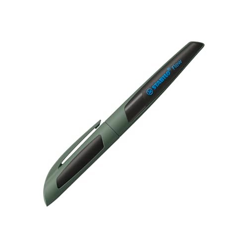 STABILO Ball Point Pen | Flow | Khaki/Black - Image 1