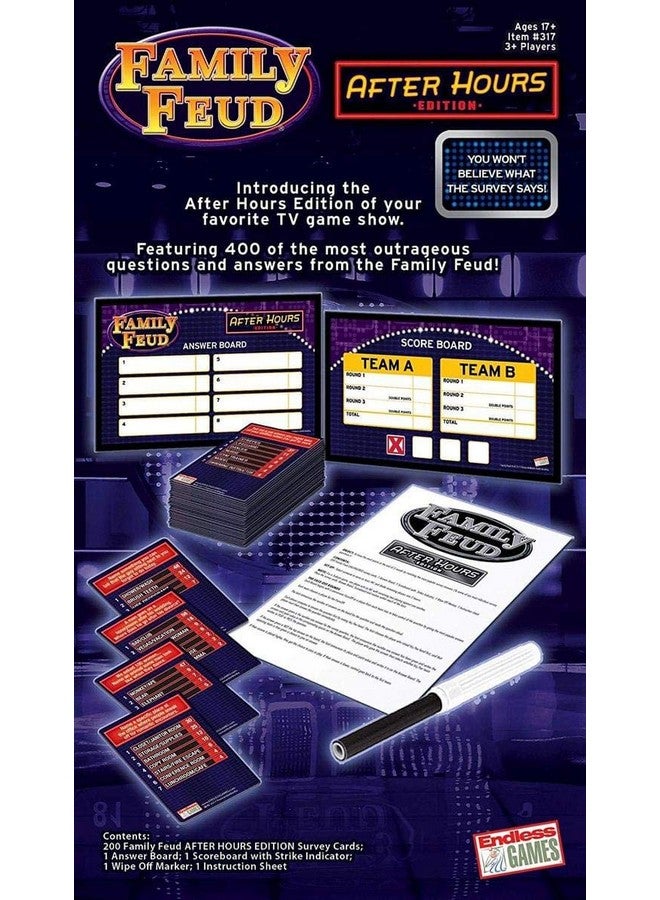 Endless Games Family Feud After Hours 2018 Edition - Party Game for Ages 17 and Up - Image 2
