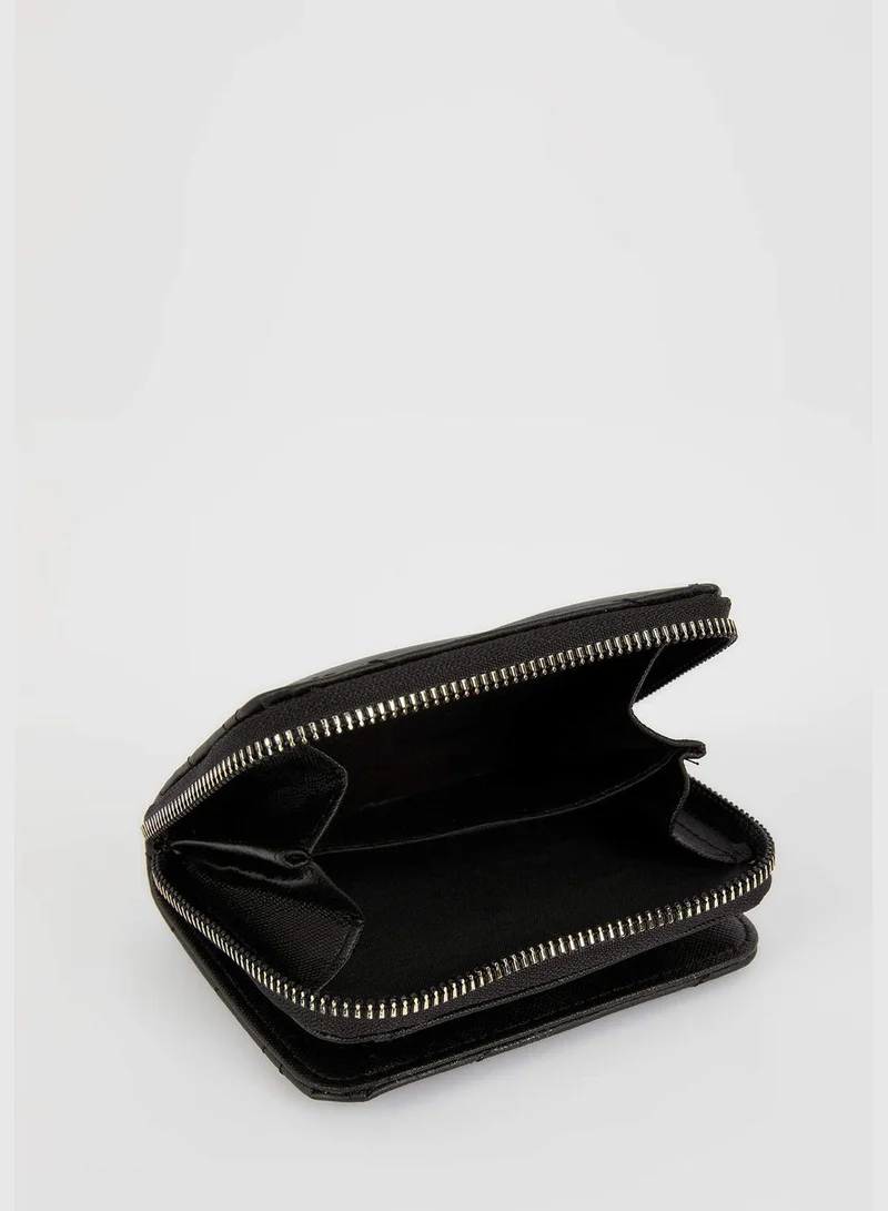 DeFacto Faux Leather Zip On Wallet