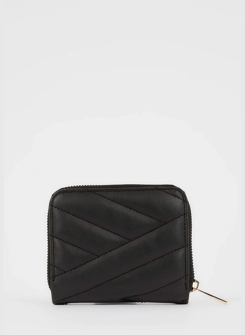 DeFacto Faux Leather Zip On Wallet