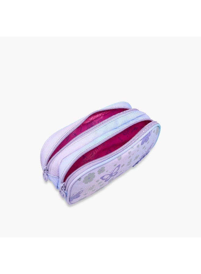 Skylar Butterfly Print Pencil Pouch for Girls - Image 5
