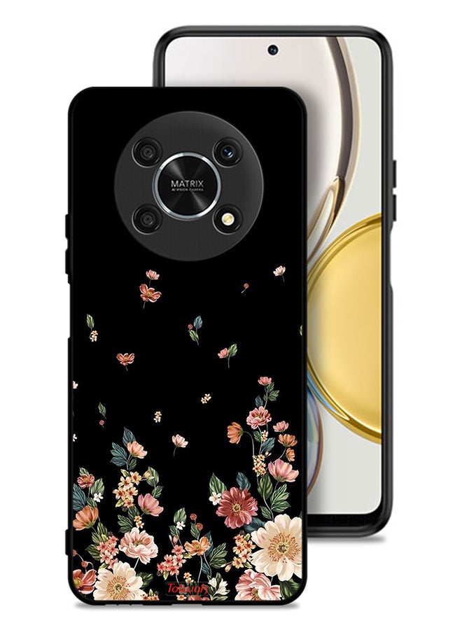Tolwak Honor X9 5G Protective Case Cover Small Flowers In Bottom - Image 1
