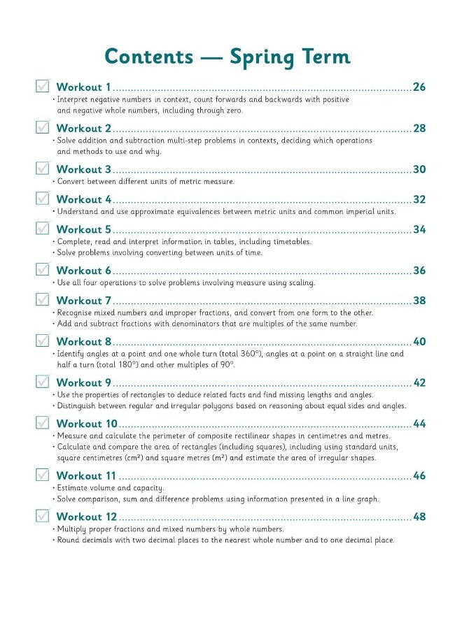 KS2 Maths 10-Minute Weekly Workouts - Year 5  - Image 5