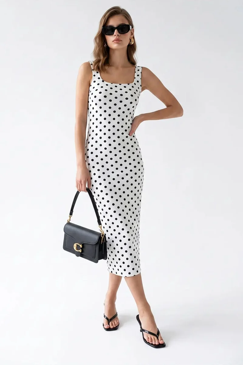 ميكسراي MIXRAY Cotton Maxi Dress