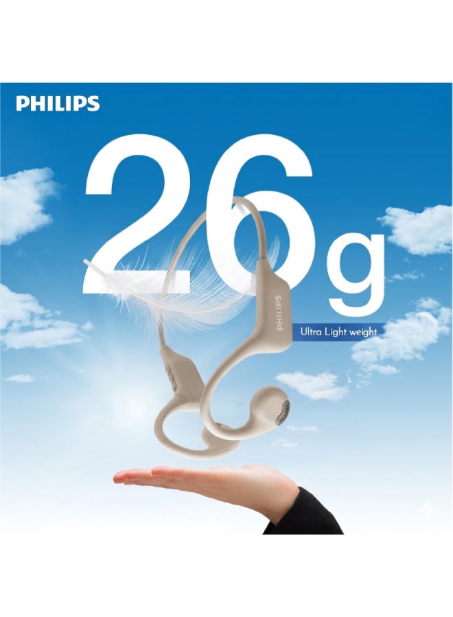 Philips TAA1708YL Open-Ear Wireless Sports Headphones – Directional Sound Technology, Ultra-Light Comfort Yellow - Image 4
