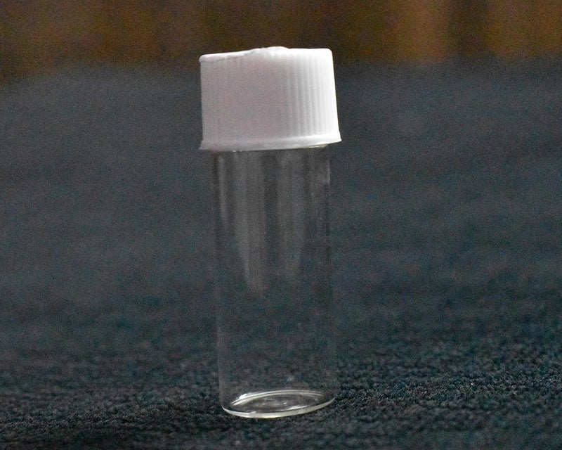 Ritedeal 3ml glass vial glass bottles transparent quality glass bottles with white screw caps 144 bottles per box package Qty 1 - Image 1