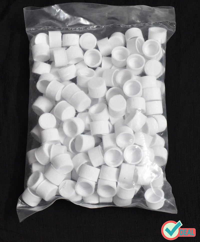 Ritedeal 3ml glass vial glass bottles transparent quality glass bottles with white screw caps 144 bottles per box package Qty 1 - Image 5