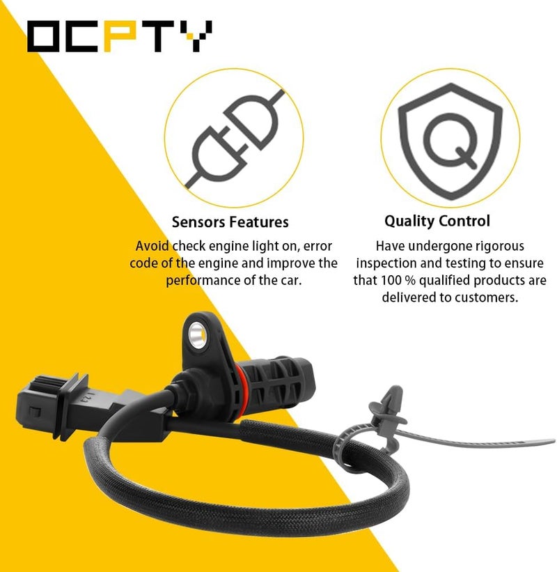 OCPTY Engine Crank Crankshaft Position Sensor (CPS) Fits 2006-2014 for Hyundai Sonata, 2010-2013 for Hyundai Tucson, 2010-2013 for Kia Forte, 2010-2013 for Kia Forte Koup, 2007-2014 for Kia Optima - Image 4