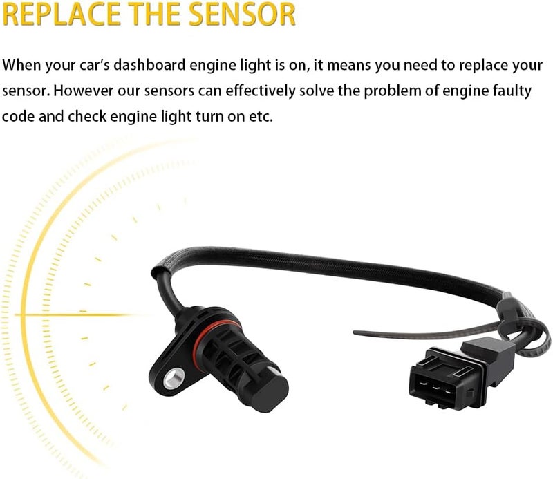 OCPTY Engine Crank Crankshaft Position Sensor (CPS) Fits 2006-2014 for Hyundai Sonata, 2010-2013 for Hyundai Tucson, 2010-2013 for Kia Forte, 2010-2013 for Kia Forte Koup, 2007-2014 for Kia Optima - Image 5