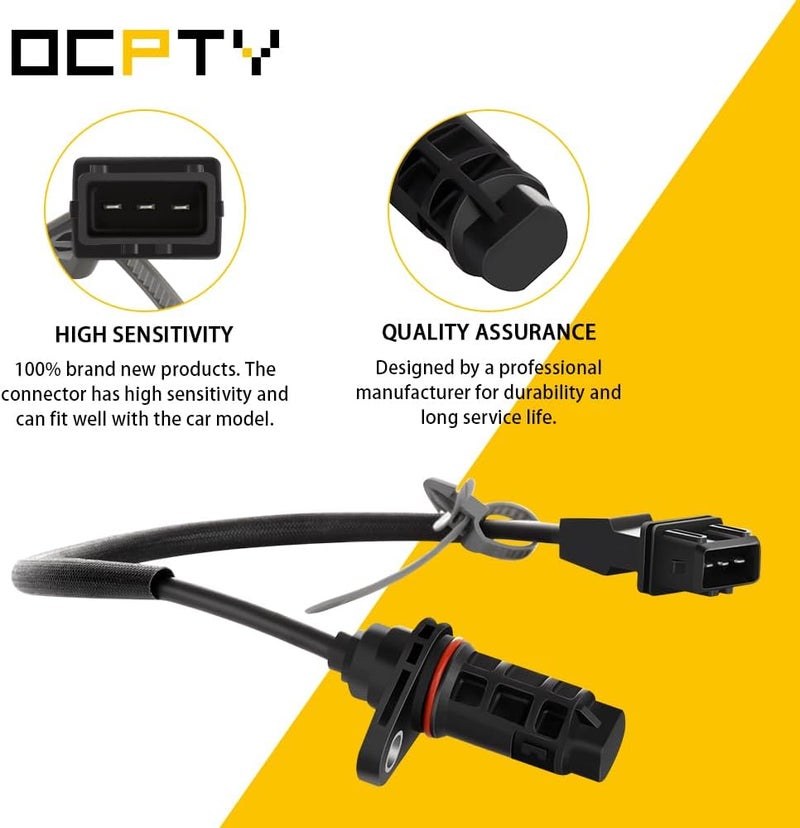 OCPTY Engine Crank Crankshaft Position Sensor (CPS) Fits 2006-2014 for Hyundai Sonata, 2010-2013 for Hyundai Tucson, 2010-2013 for Kia Forte, 2010-2013 for Kia Forte Koup, 2007-2014 for Kia Optima - Image 3