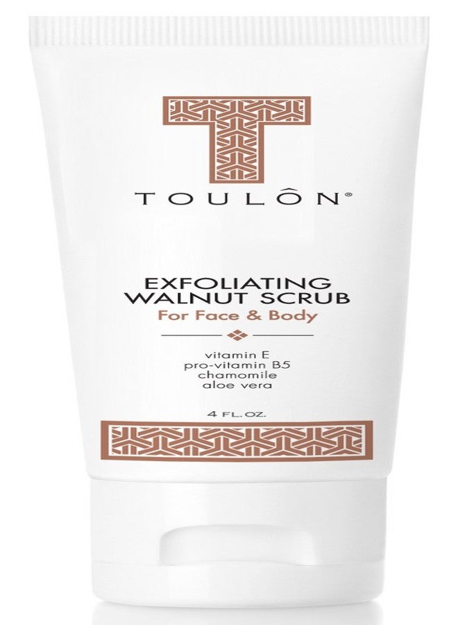 TOULON Exfoliating Face Scrub - Exfoliate Scrub - Face and Body; Walnut Facial Exfoliator. Great Exfoliant for Women or Men - Image 2