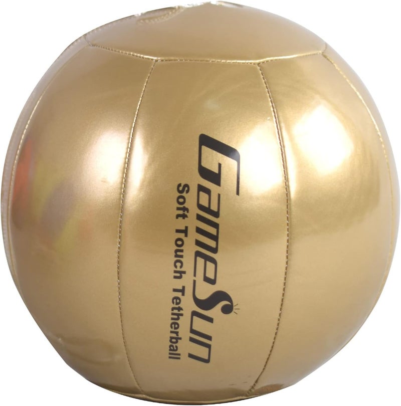 GAMESUN Tetherball and Rope,Full-Size Soft Touch, Portable Tetherballs with Soft Rope - Great Outdoor Game for Kids - Image 2