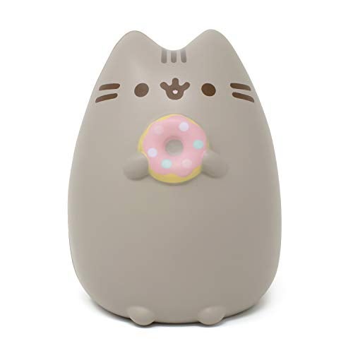 Hamee Pusheen Cat Slow Rising Cute Jumbo Squishy Toy Bread Scented 63 inch Birthday Gift Bags Party Favors Gift Basket Filler Stress Relief Toys Pusheen with Donut - Image 1