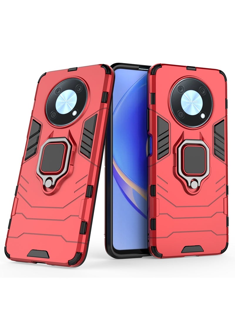 CaseNeo Huawei NOVA Y90 4G Case Cover with Bracket, Kickstand Shell Back Cover Scratch-Resistant Shock-Absorbing Protector Accessories Kickstand Stand Magnetic Car Ring Holder Protection  - Image 2