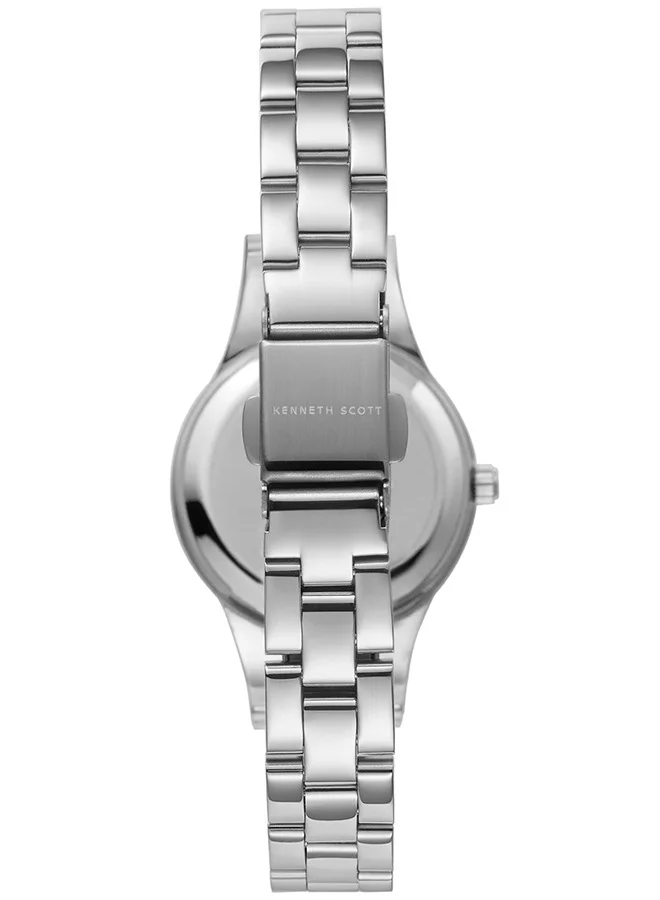 KENNETH SCOTT Women's Stainless Steel Analog Watch K22517-SBSN - 28 mm